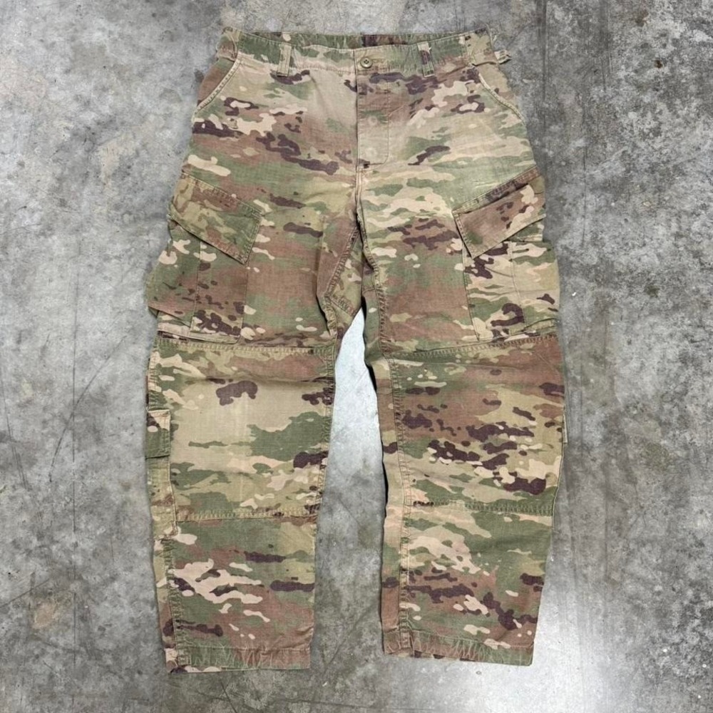 Vintage US Military Issued MultiCam Cargo Combat Pants 34x29